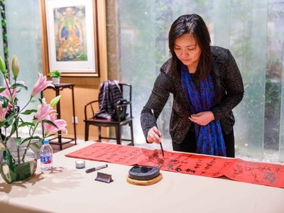 藝術文化交流活動 郭衛華女士一行上海東方文化傳播中心之行